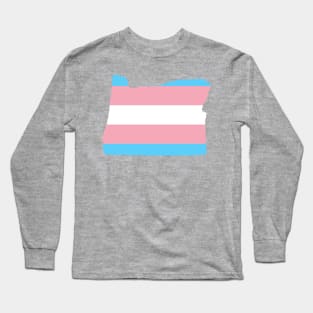 Trans Pride Oregon Long Sleeve T-Shirt